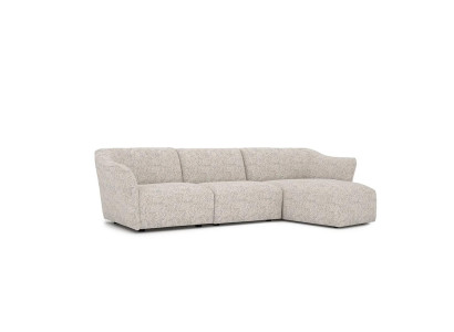 Corner Suite White Sofa Couch L-shape Designer Modern Living room new
